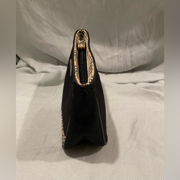 Burberry Black and Beige Plaid Pouch - Picture 4 of 16